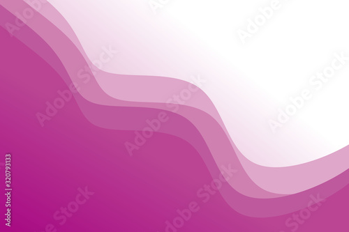 Abstract Wave Pink Background Design Template Vector