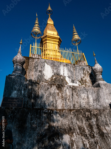 A temple on the mountain.