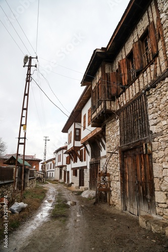 Traditional ottoman houses in Safranbolu, Turkey. Safranbolu is under protection of UNESCO World Heritage Site