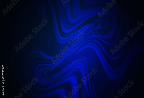 Dark BLUE vector abstract bright pattern. Colorful illustration in abstract style with gradient. Background for designs.