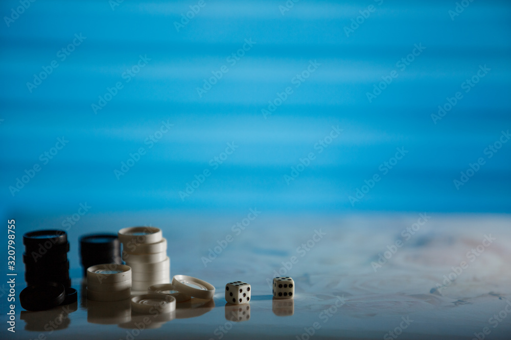 Chess strategy concept is on the bright background Chess strategy concept is on the bright background