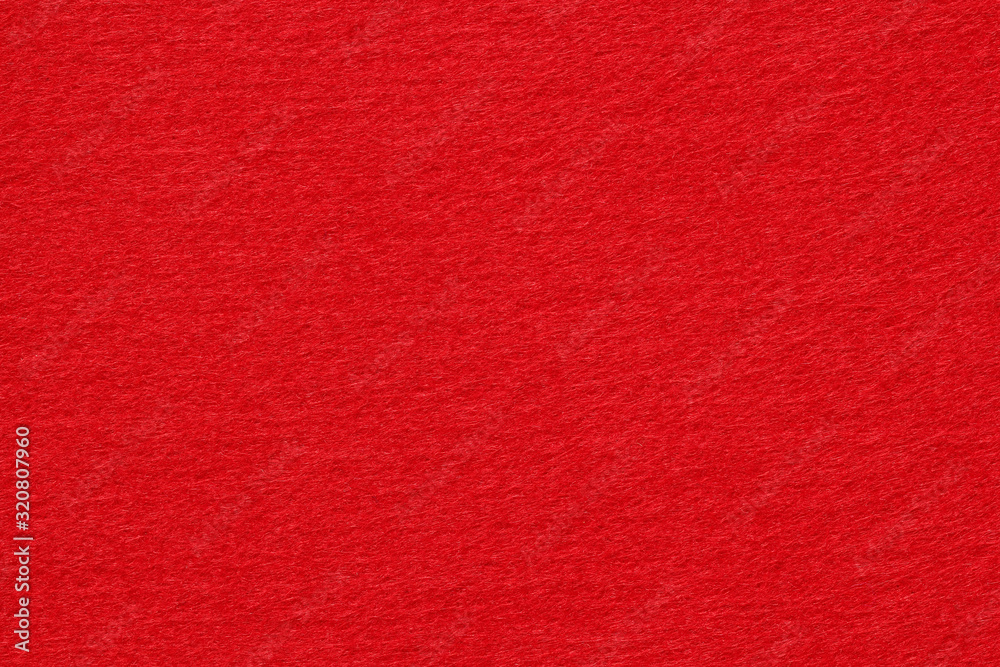 Red felt texture background