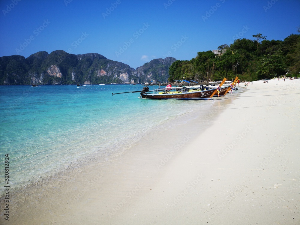 Obraz premium Long Beach Ko Phi Phi Thailand