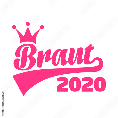 Bride 2020 crown german