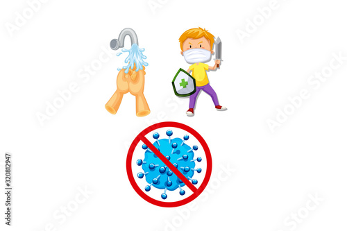 2019 Novel Coronavirus vector 