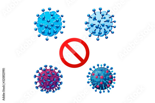 2019 Novel Coronavirus vector 