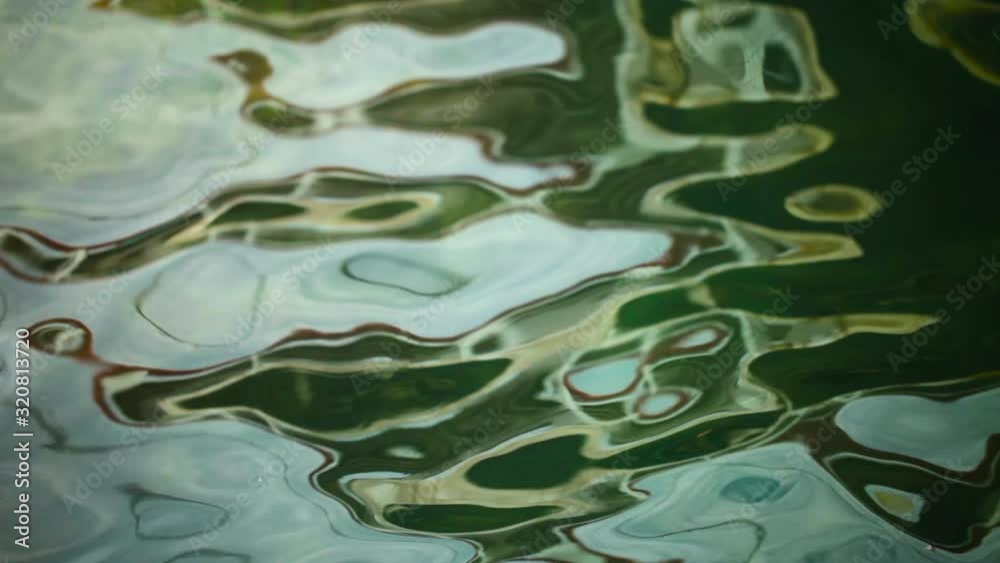 Close up of disturbed blue ocean water surface