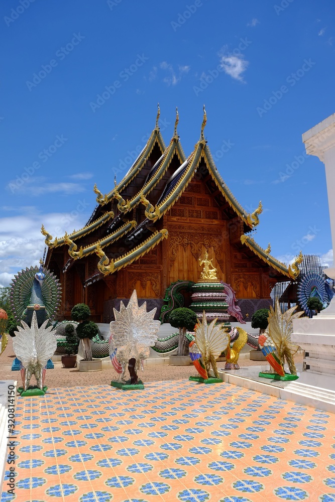 Fototapeta premium Temple en bois