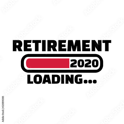 Retirement loading bar 2020