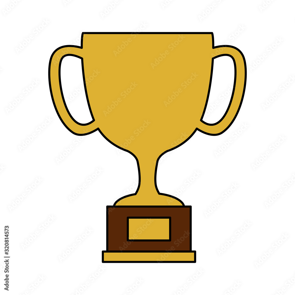 cup trophy award isolated icon vector illustration design cup trophy award isolated icon vector illustration design
