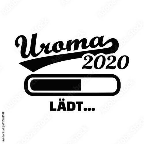 Great-granny loading bar 2020 german photo