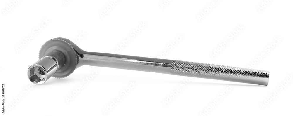 Modern auto mechanic's tool isolated on white Modern auto mechanic's tool isolated on white