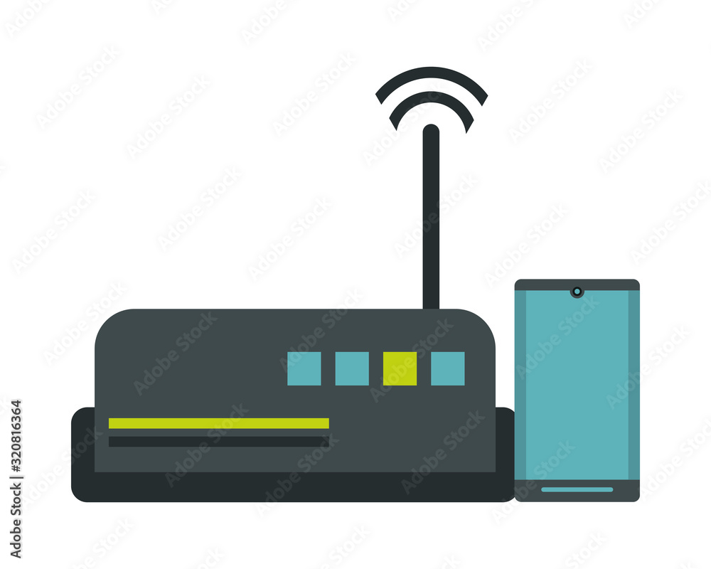 smartphone with router devices technology
