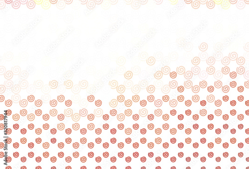 Light Red vector backdrop with curved lines. Light Red vector backdrop with curved lines.