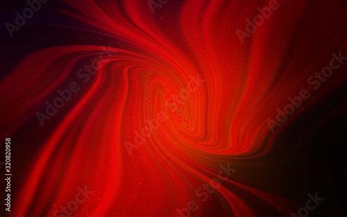 Dark Red vector layout with cosmic stars. Modern abstract illustration with Big Dipper stars. Pattern for astronomy websites.