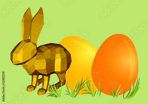  fun rabbit and eggs