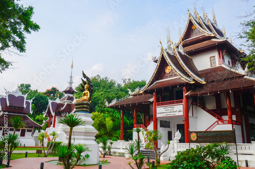 The old temple in north of Thailand, Wat Pa Dara Pirom,