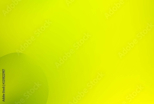 Light Green, Yellow vector background with bent lines. A vague circumflex abstract illustration with gradient. The best blurred design for your business.