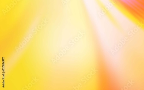 Light Orange vector blurred bright pattern. A completely new colored illustration in blur style. New style design for your brand book.