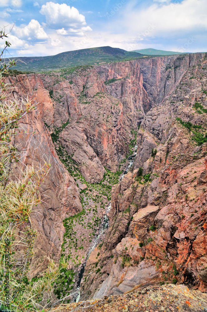Black Canyon of the Gunnison National Park  - an American national park located in western Colorado .