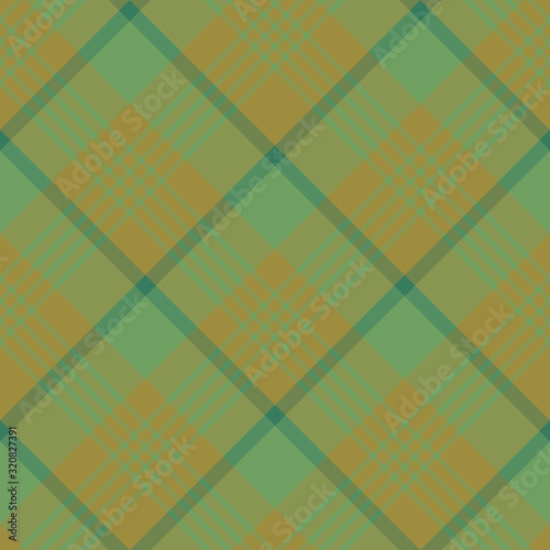 Seamless pattern in discreet swamp light and dark green colors for plaid, fabric, textile, clothes, tablecloth and other things. Vector image. 2