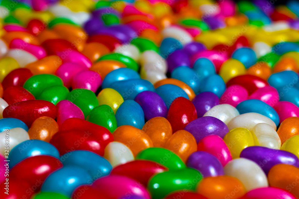 Various Colorful small jujube candies Various Colorful small jujube candies