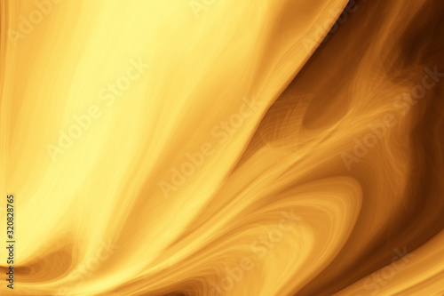 Gold texture background. Metallic golden foil for design decoration element. Yellow wall with copy space