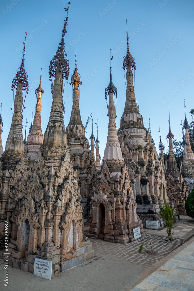 Stupas at Kakku Pagoda