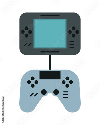 video game portable with control