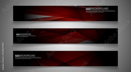 Set banner background for your design. vector graphic design illustration. suitable for your background design