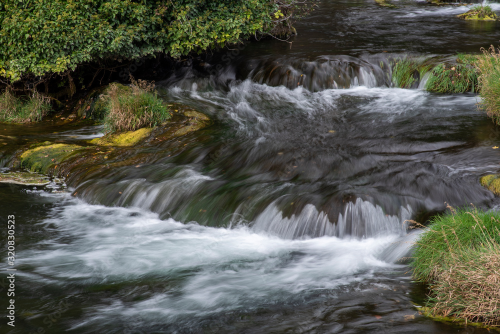 Cascading Waterfalls Skradinski Buk. Krka Cascading Waterfalls Skradinski Buk. Krka