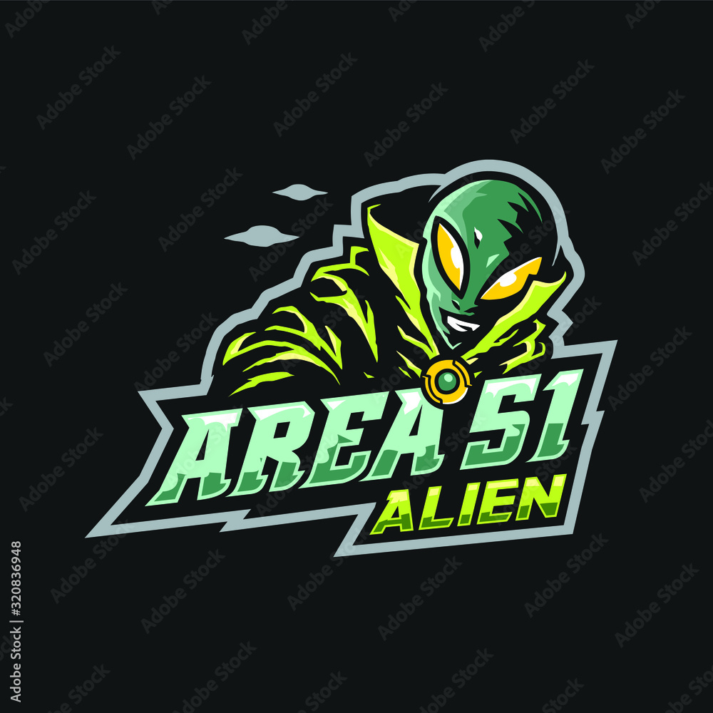 Area 51 Alien Esports Logo
