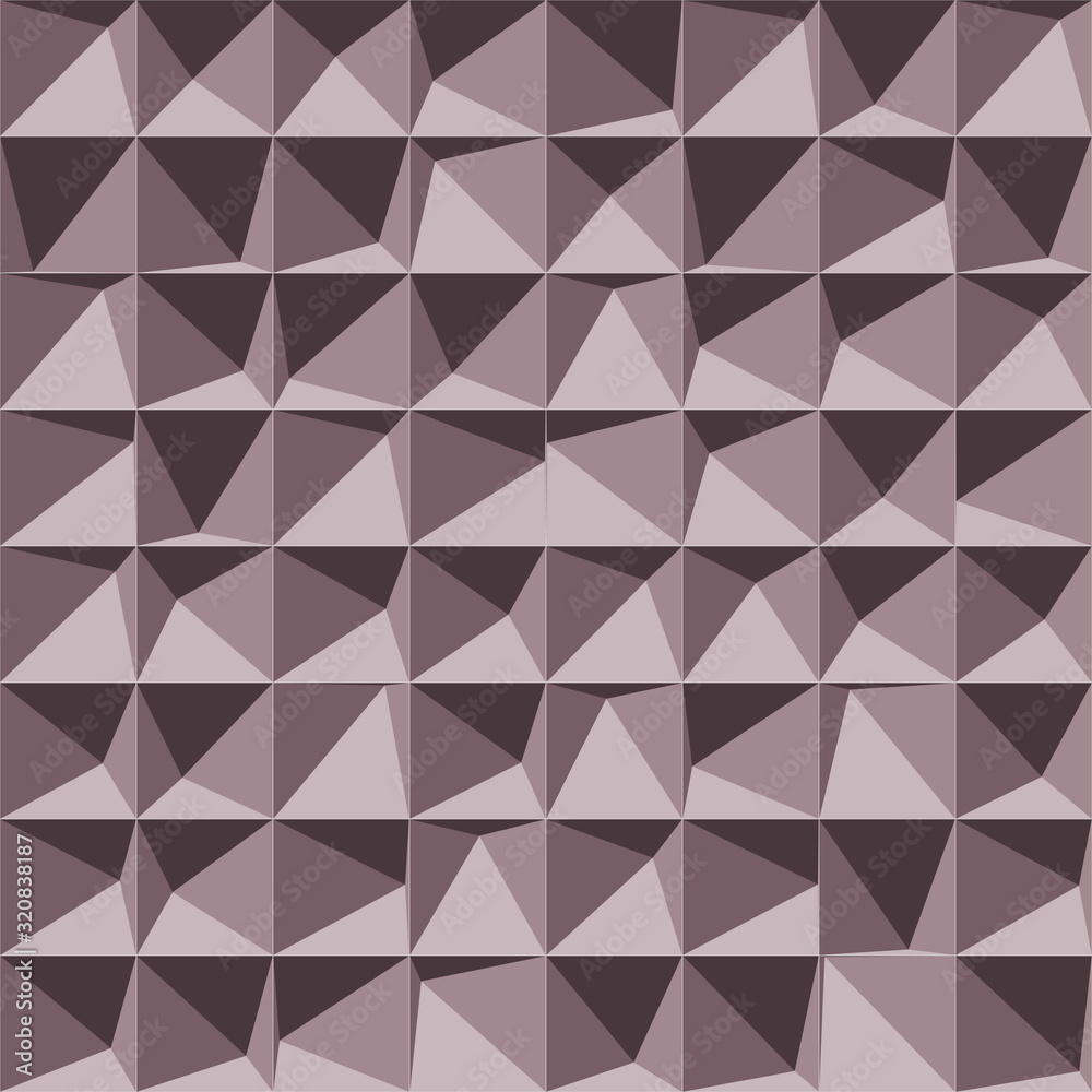 Obraz premium Abstract Structure Blocks Generative Art background illustration