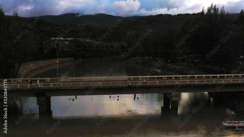custom made wallpaper toronto digitalA pedestrian Bridge in the heavily polluted Taganito region of the Philippines