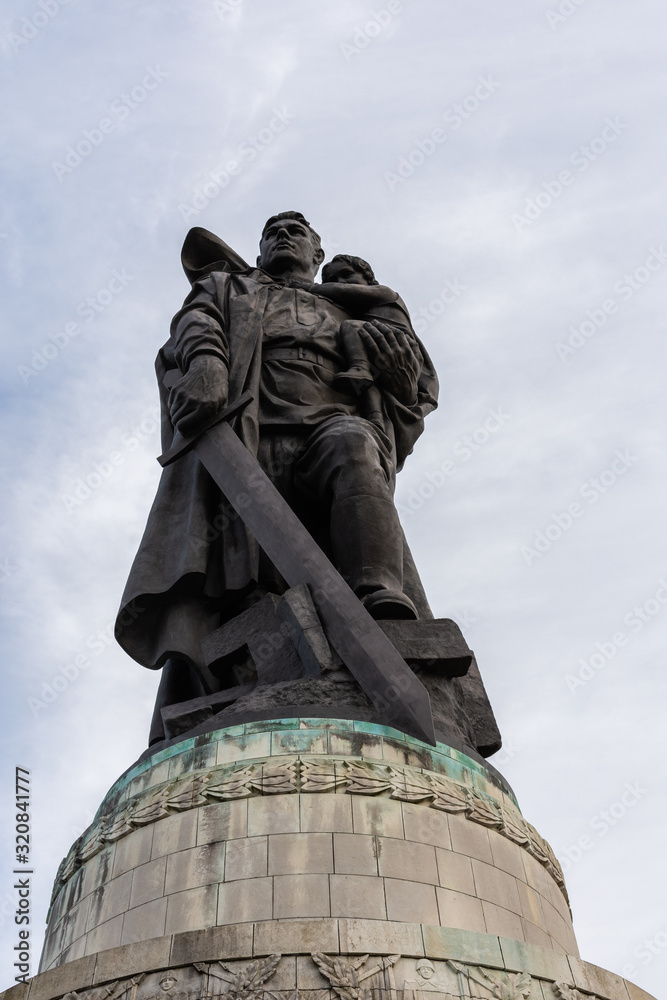 The Soviet War Memorial in the Treptower Park, Berlin