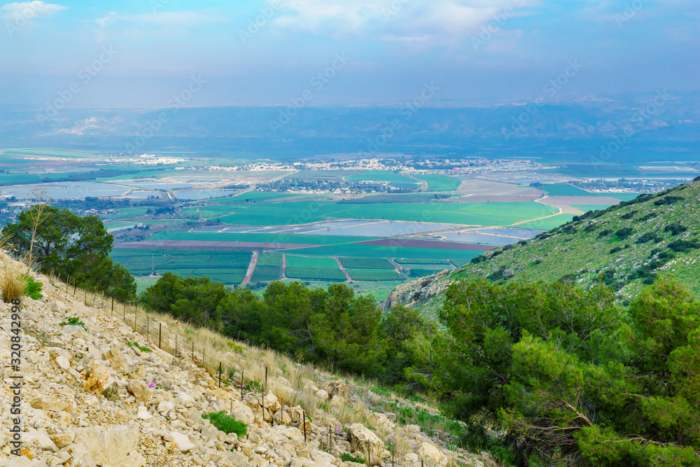 Landscape and countryside in the eastern Jezreel Valley