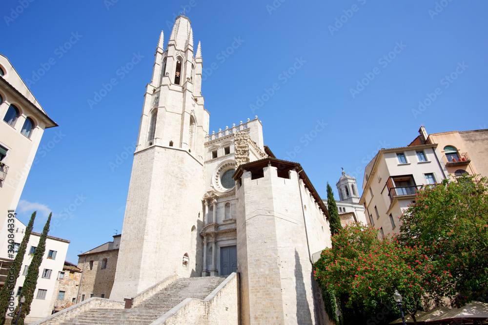 Church of San Feliu in Girona city 