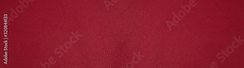 Red rustic leather - background banner panorama long