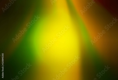 Dark Orange vector blurred background. Shining colored illustration in smart style. New way of your design.