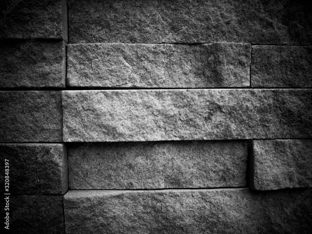 Black brick wall texture for background.The texture of stone. Black brick wall texture for background.The texture of stone.