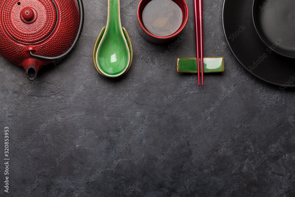 Japanese tea and tableware