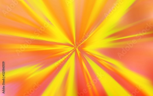 Light Yellow vector glossy abstract background. New colored illustration in blur style with gradient. Smart design for your work.