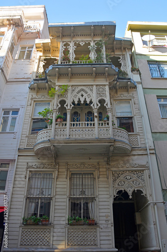 Photography An historic wooden building in the residential Moda neighbourhood of Kadikoy in
