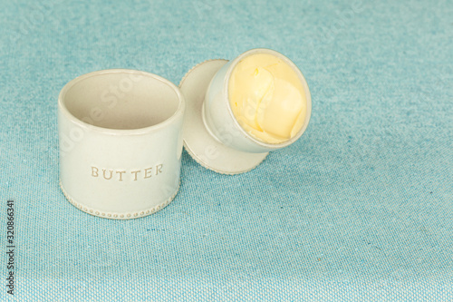 vintage butter bell or crock