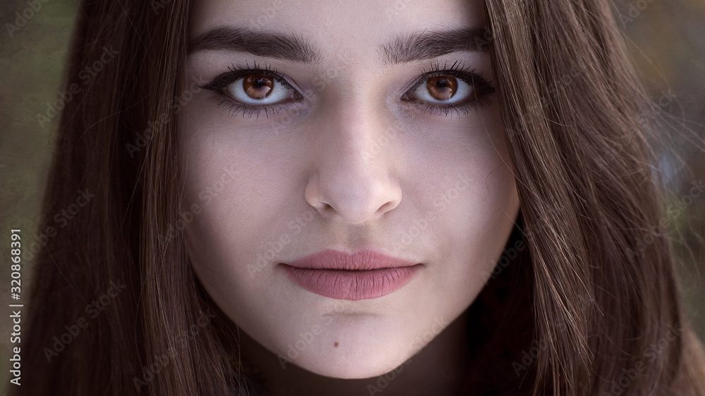 Fototapeta premium portrait of young woman