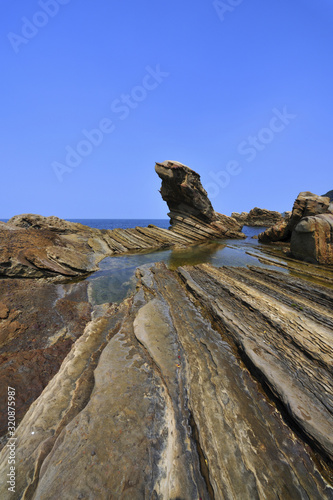 Scenic shot of Fur Seal Rock Ruifang district City