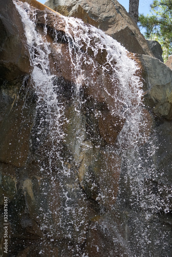 waterfall in forest waterfall in forest