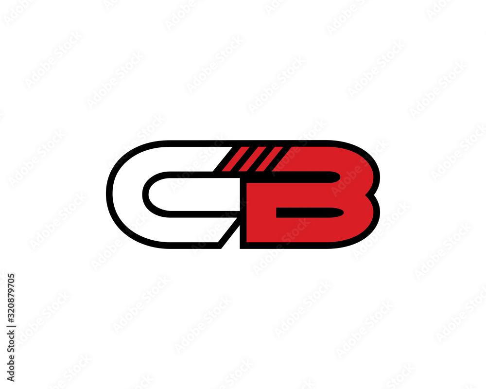CB Letters Logo Design Template 001 CB Letters Logo Design Template 001