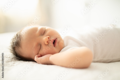 Newborn baby sleeping 