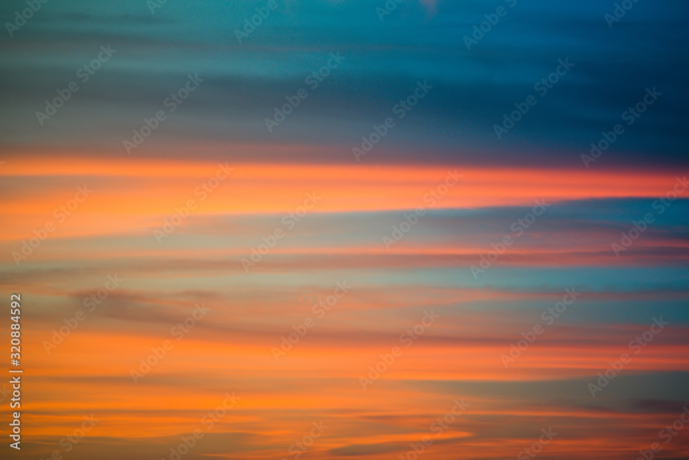 An orange sky textured background. Vertical orientation